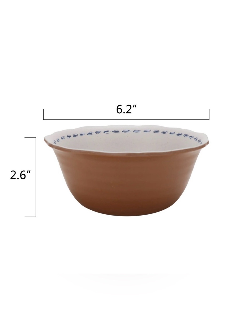 Pioneer Woman Hattie 7-Piece Bamboo Melamine Salad Bowl Set, Multicolor - Picture 4 of 10